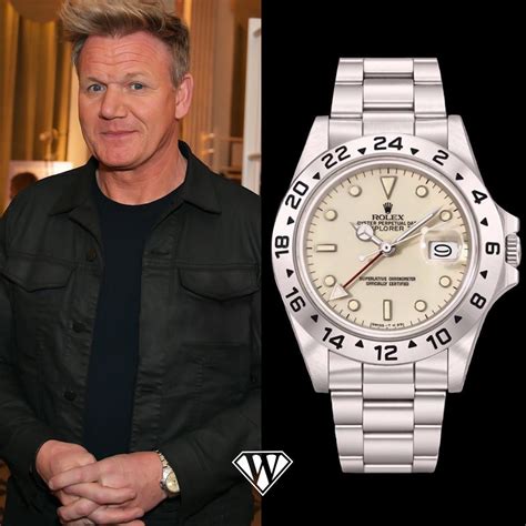 gordon ramsay daytona rolex|gordon ramsay watch 16550.